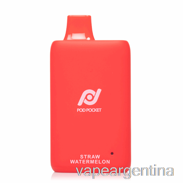 Pod Pocket 7500 Vape Desechable Sandía Pajita Argentina